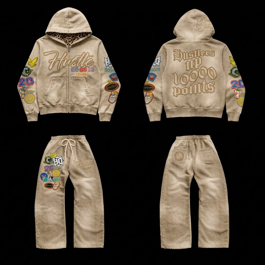 10,000 POINTS JUMPSUIT: TAN